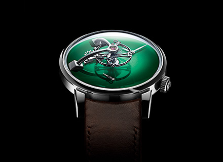 LM101 MB&F x H.MOSER green<br>Face
