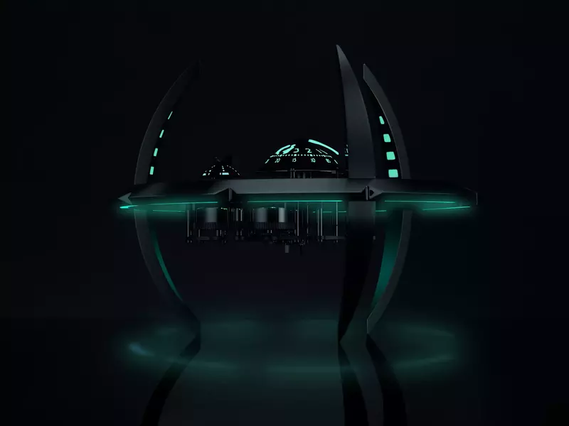 STARFLEET MACHINE BLACK BADGER