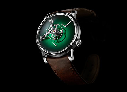 LM101 MB&F x H.MOSER Green<br>Front