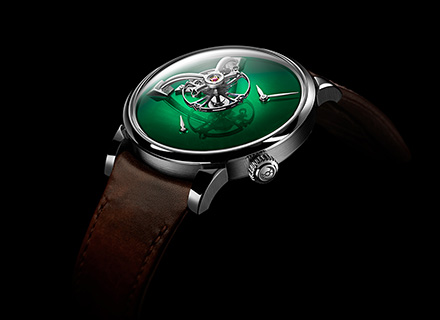 LM101 MB&F x H.MOSER Green<br>Profile