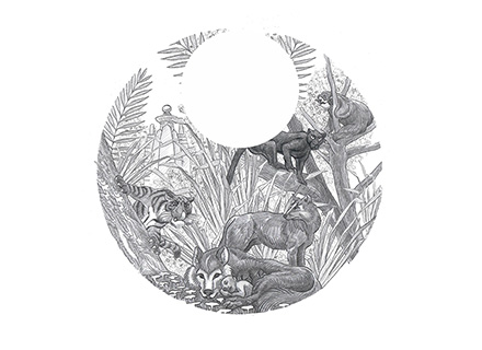 EDDY JAQUET – THE JUNGLE BOOK DIAL DRAWING